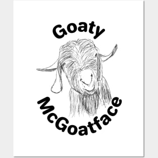 Goaty McGoatface Posters and Art